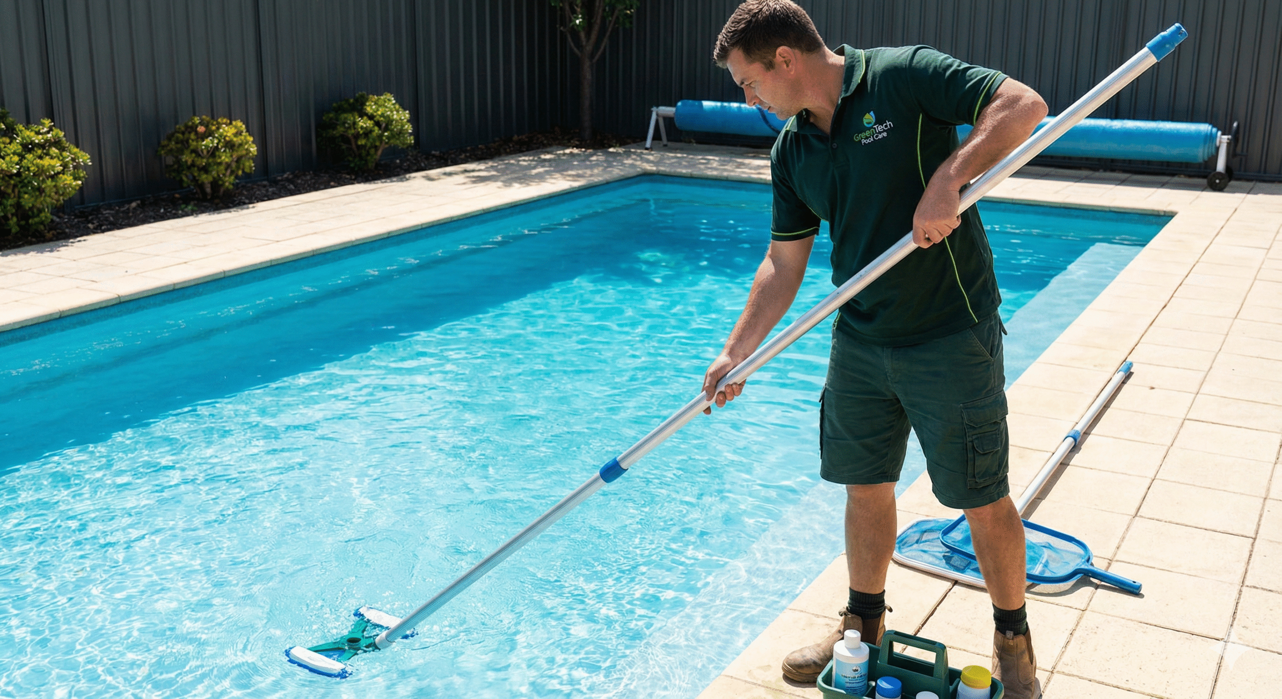 Swimming Pool Cleaning Services Dubai | Luxe Clean