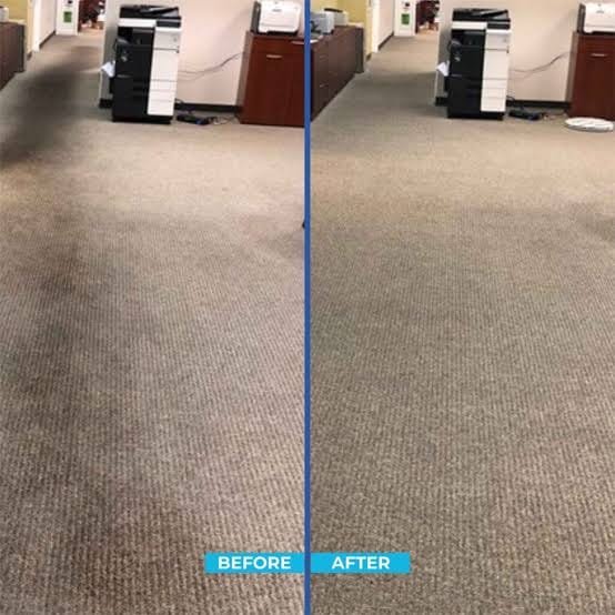 Luxe Clean before and after cleaning result in Dubai