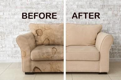 Luxe Clean before and after cleaning result in Dubai